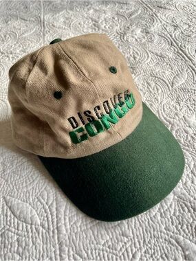 Pepsi Hat Discover Congo Khaki and Forest Green Baseball Cap - KC Caps - Dad Hat